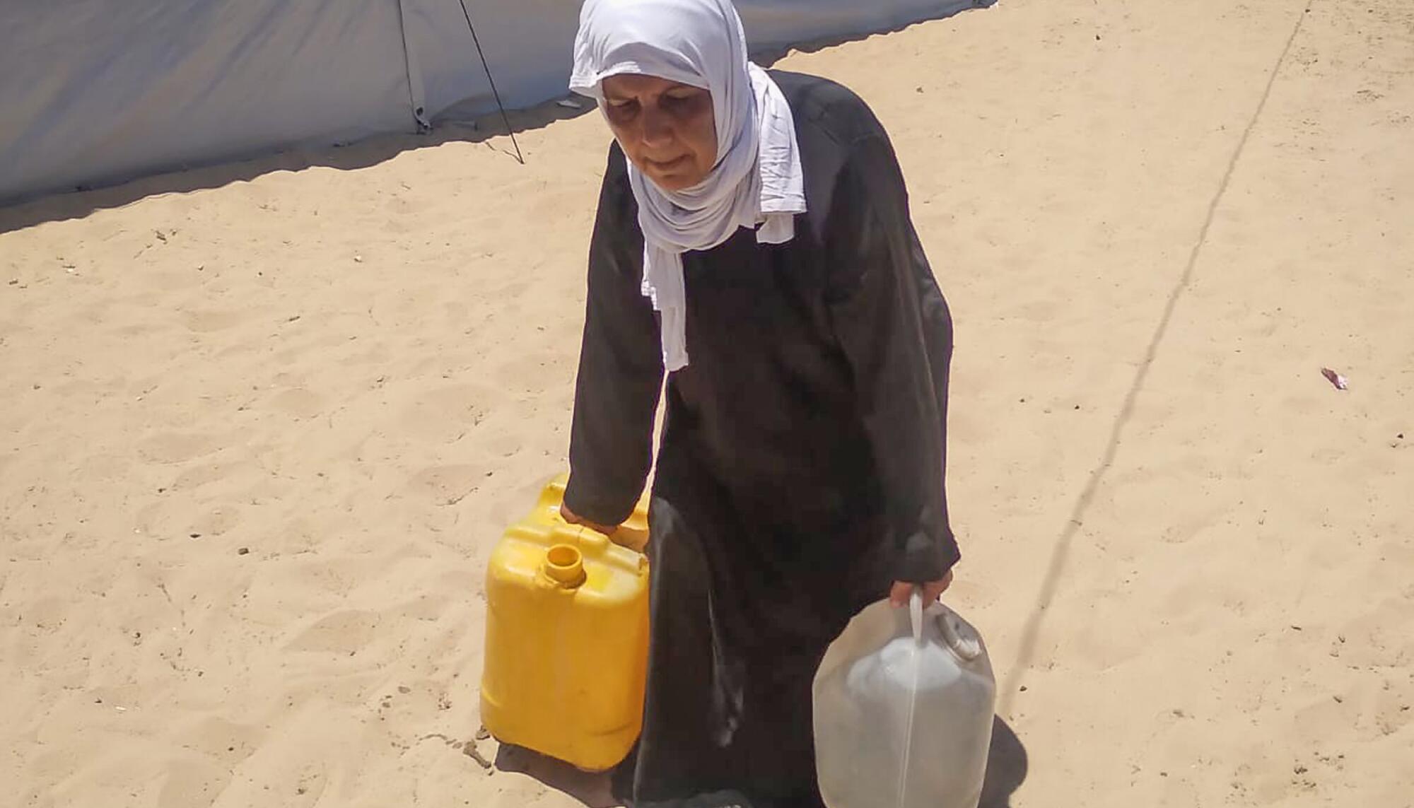 Residente en España en Gaza